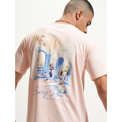 Graphic Printed Round Neck T-shirt