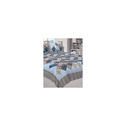 240 TC Floral Print Double Bedsheet with Pillow Covers