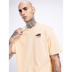 Stay On Fire Printed Relaxed Fit T-shirt