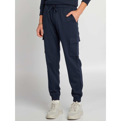 Men Cotton Drawstring Cargo Joggers Trousers