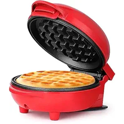 Finphoon 3 in 1 Mini Waffles Maker Machine for Home, Small Waffle Making Iron Electric Wafers Maker Machine, Pancake Maker