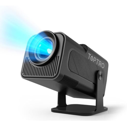 TOPTRO Free Style 1080p Native Resolution Projector 4K Ultra HD Support, 270 Rotatable, 9500L, Android 11 WiFi Bluetooth Inbuilt YouTube Netflix PrimeVideo Hotstar HDMI USB 150  Max