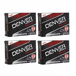 DENVER Black Code Bathing Soap -125GM Each (Pack Of 4) | Fragrance Soap Specially for Men