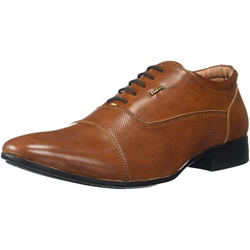 Bata Mens Hamilton Oxford Formal Shoes, Tan