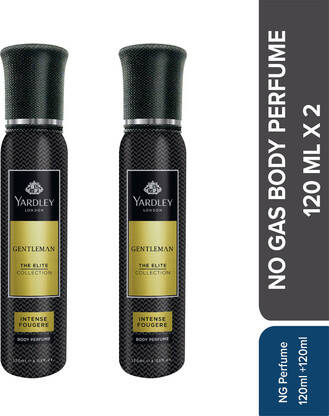Yardley London Gentleman Intense Fougere No Gas Body Perfume  -  240 ml(For Men)