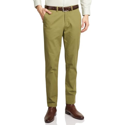 Amazon Brand - Symbol Men's Casual Cotton Pants | Chinos | Trousers (Regular Fit) (Lt. Olive1 M2)