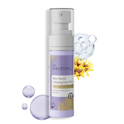 The Skin Story Blue Light Protection Face Mist | UV & Blue Light Defence | Blueshield & Glycofilm | Sensitive & All Skin Types | 100ml