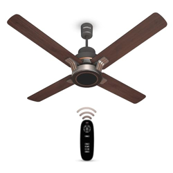 Havells 1320Mm Florette Bldc Motor Ceiling Fan|Remote Controlled, High Air Delivery Fan|5 Stars Rated, Upto 60% Energy Saving, 2 Year Warranty|(Pack Of 1, Smoke Brown Wood)