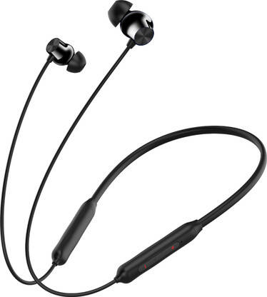 TECHFIRE T60 Bullets Wireless Z Bass Edition Neckband headphone with 40 hr playtime Bluetooth(Boomin Black, In the Ear)