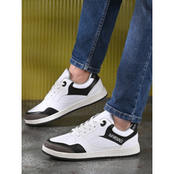 Men Round Toe Memory Foam Sneakers
