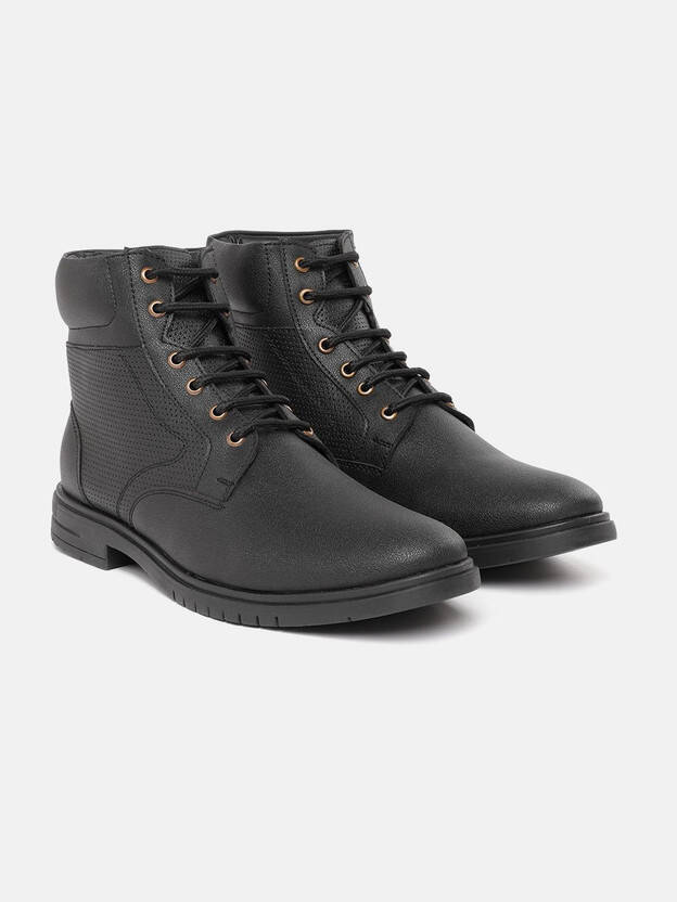 Boots For Men(Black , 8)