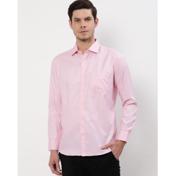 Men Slim Fit Shirt with Patch Pocket