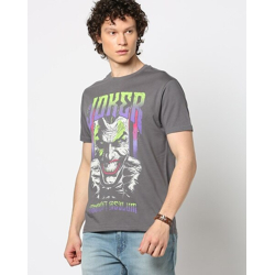 Men Graphic Print Regular Fit Crew-Neck T-Shirt