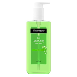 Neutrogena Oil Balancing Facial Wash with Pump 200ml-Imported