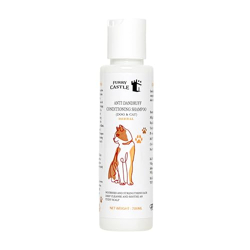 Furry Castle Anti Dandruff pet Shampoo | Remove Dirt | Help to Repair Damaged Hair | Anti-Itching & Anti-Dandruff Cleanser Breed Dog & Cat(200ml, Pack of 1)