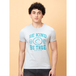 Being Human Men Typography Printed Slim Fit T-shirt