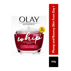 Olay Regenerist Ultra Lightweight Whip Cream SPF30 with Hyaluronic Acid & Niacinamide-50ml