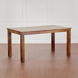 Home Centre Adana 4-Seater Dining Table - Brown