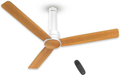 HAVELLS Elio 5 Star 1200 mm 3 Blade Ceiling Fan(Pine Wood Pearl White | Pack of 1)