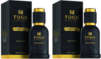 FOGG Scent Discover 50ml- Pack of 2 Eau de Parfum - 100 ml(For Men)