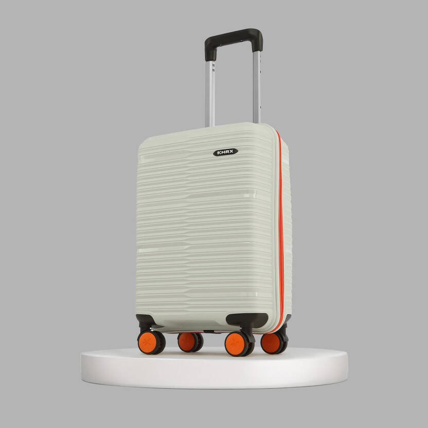 Small Cabin Suitcase (56 cm) 8 Wheels - Zanzibar - Silver