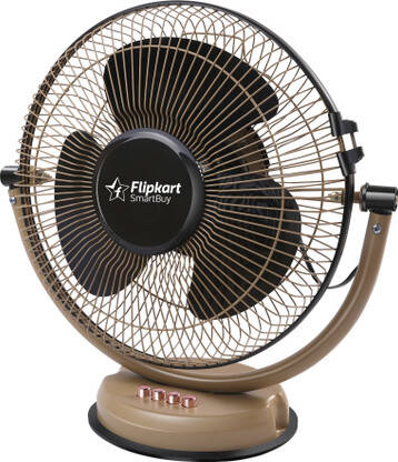 Flipkart SmartBuy Atomic 300 mm 3 Blade Table Fan(Ultra High Speed | Beige | Pack of 1)