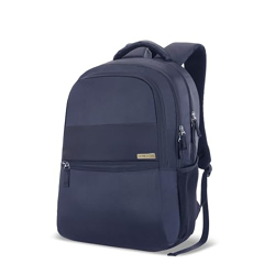 Lavie Sport 47cm Osprey 28 litres Laptop Backpack for Men & Women | Business Laptop Bag | Upto 15.6  Notebook/MacBook Compatible (Navy)