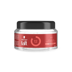 Schwarzkopf TAFT Power V12 Hair Gel With Speed Hold Technology |Fast Drying formulation| Moisturising formula| Non-stick & Easy to Wash off| No Alcohol, No Sulphate |Vegan & Peta approved - 250ML