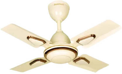 Maxotech Affleck -I Ultra High Speed 24 Inch 600 mm 4 Blade Ceiling Fan(Anti Dust | Ivory | Pack of 1)