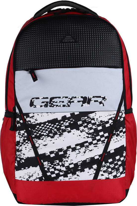Large 38 L Backpack SCHOOL 04 BACKPACK(Red)