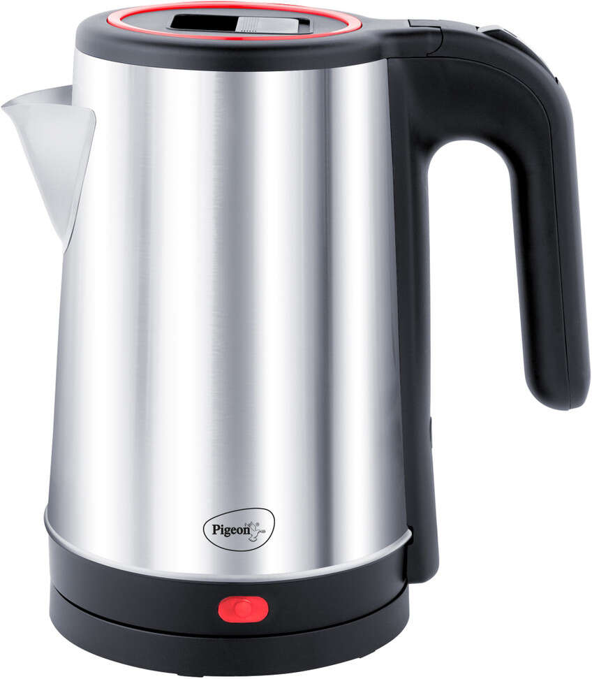 Pigeon Theros Electric Kettle (1.7 L, Silver)