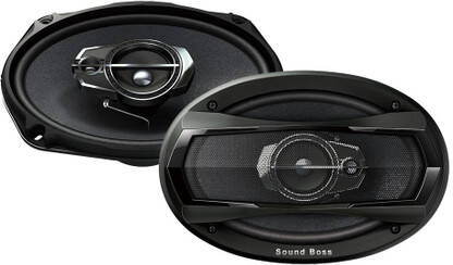 Sound Boss 6 X9  3Way Performance Auditor 480W MAX 6979 Coaxial Car Speaker(480 W)