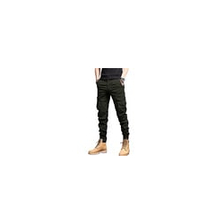 Men Relaxed Fit Cargo Joggers