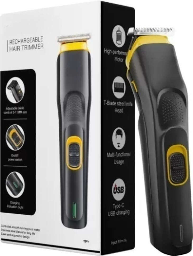 RACCOON Professional Hair Trimmer Titanium coated blade  Runtime: 60 min Trimmer... more