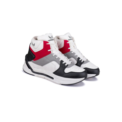 Men Colourblocked Round Toe Comfort Insole Sneakers