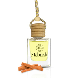 Mehrish Liquid Car Perfume And Freshener (Sandalwood) Lasts Upto 60 Days (10Ml)|Long Lasting Perfume for Car Dashboard Interior Accessories |Luxury Fragrance Home Office Desk