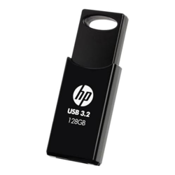 HP 712w 128GB USB 3.2 Flash Drive- Black