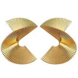 Shining Diva Fashion Latest Stylish Gold Plated Earrings for Women and Girls