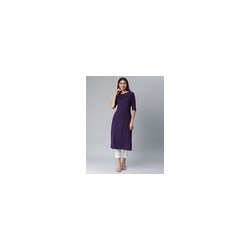 Women Striped Straight Kurta