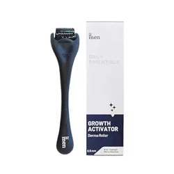 ForMen Derma Roller For Hair Growth 0.5 mm with 540 Titanium Needles | Repairs Damaged Hair, Activates Hair Follicles | For Hair Fall & Hair Thickening | Reduces Acne Scars | Safe & Effective To Use