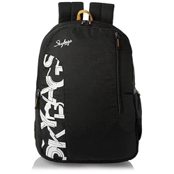 Skybags Casual Backpack 28L, 2 Main Compartments, Bottle Pocket, Front Pocket, Padded Shoulder Strap