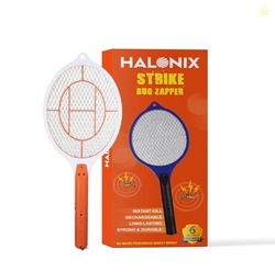 Halonix Bug Zapper Anti-Mosquito Racquet, Insect Killer Bat with Recha