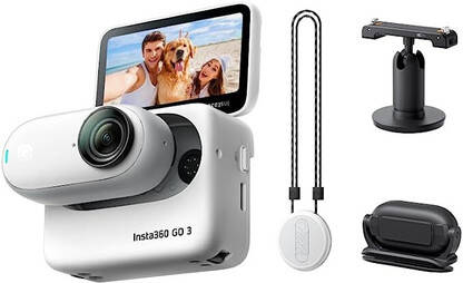 Insta360 GO 3 (32GB) Sports and Action Camera(White, 9 MP)