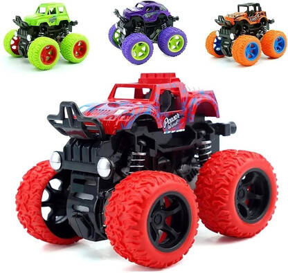 TITIRANGI Mini Monster Truck Push and Go Toy For Kids(Color as Per Ava