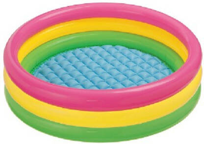 SHREEJI GIFT 2 Ft Kids Swimming Bath Tub (Pink, Green, Yellow)(Multico