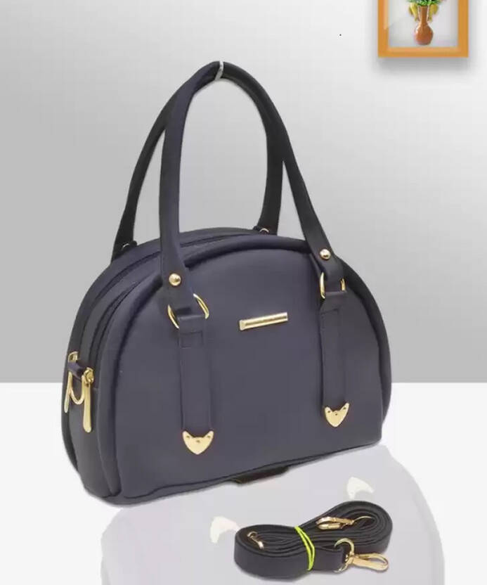 Women Blue Hand-held Bag