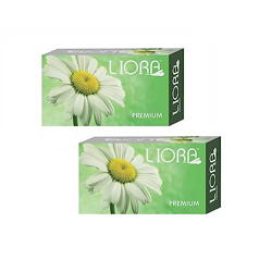 Liora 2 Ply Soft Facial Tissue Paper - Pack 360 Pulls | 180 Pulls x Pack of 2 | Soft Face Wipes for Oily Skin, Makeup Removal & Daily Face Cleaning | Gentle & Absorbent