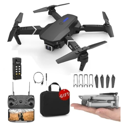 HORPIN Drone with 4k Camera Foldable 1080P HD Drone with FPV Live Video, Smart Gestures Selfie, Altitude Hold, One Key Take Off/Landing, 3D Series Flips, Headless Mode, Aerial Code Photography (Multicolour)