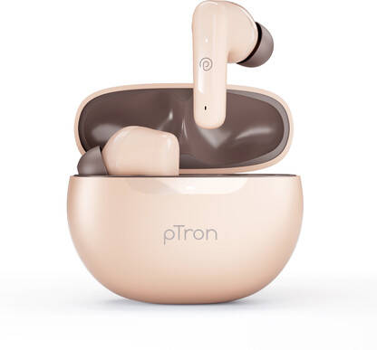 PTron Bassbuds Vibe w/ 34 Hrs Playback,Clear Calls,13mm Dynamic Driver