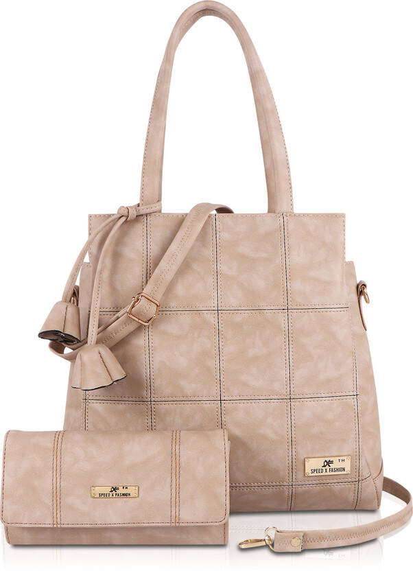 Women Beige Hand-held Bag